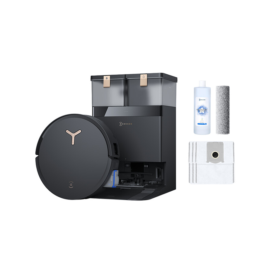 aspirateur et laveur robot deebot x8 pro omni accessoires