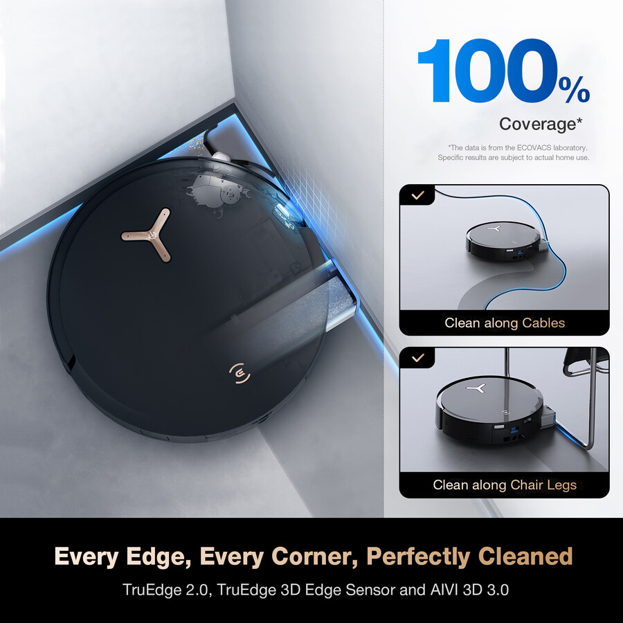 aspirateur et laveur robot deebot x8 pro omni accessoires