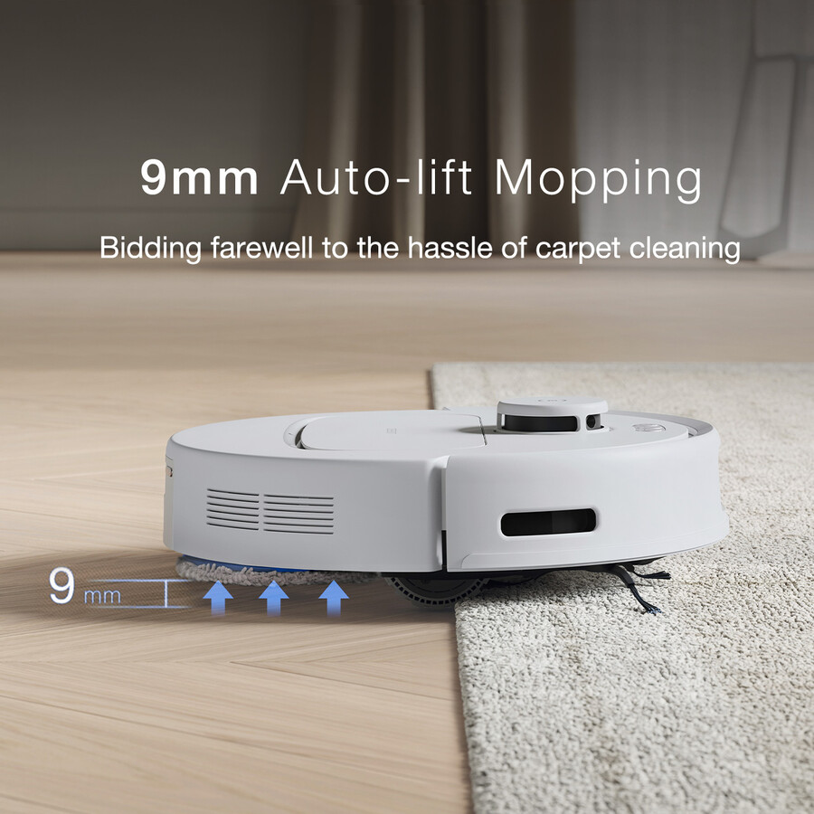 deebot n30 pro omni blanc robot aspirateur et lave-serpillère auto-videur edge forte aspiration appli