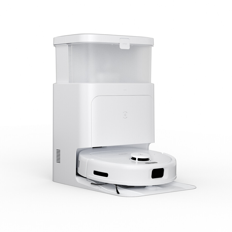 deebot n30 pro omni blanc robot aspirateur et lave-serpillère auto-videur edge forte aspiration appli