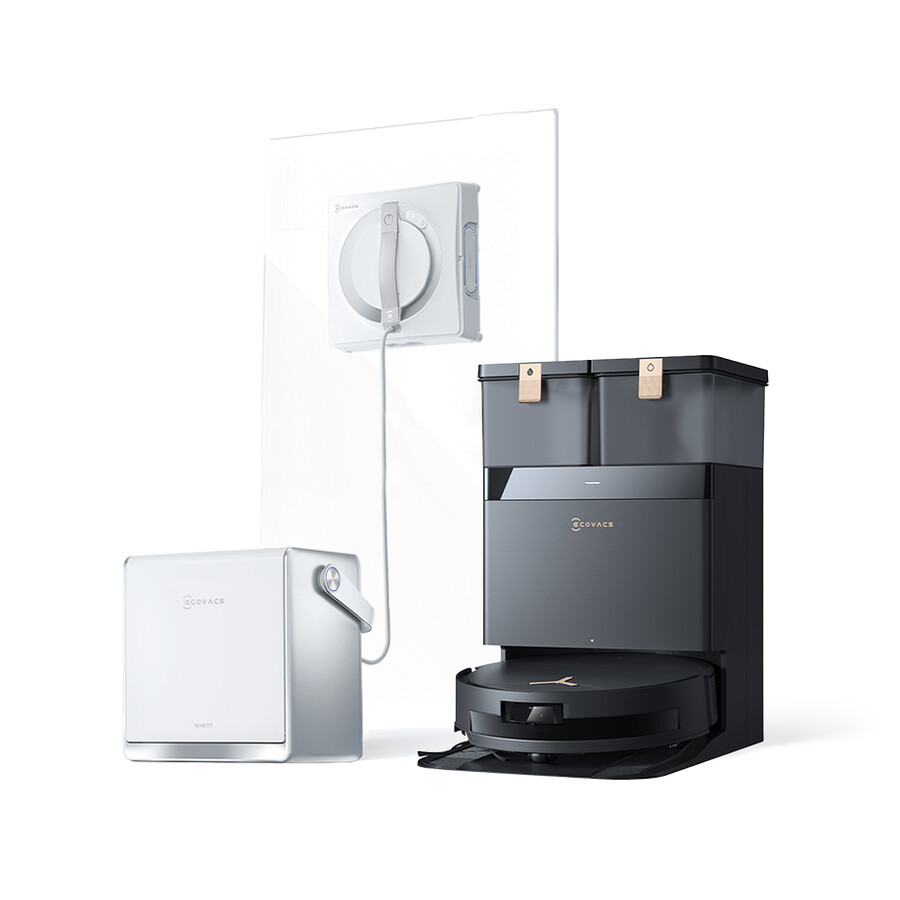 deebot t50 max pro omni robot aspirateur et laveur de vitres robot nettoyeur de vitres winbot w2 pro omni
