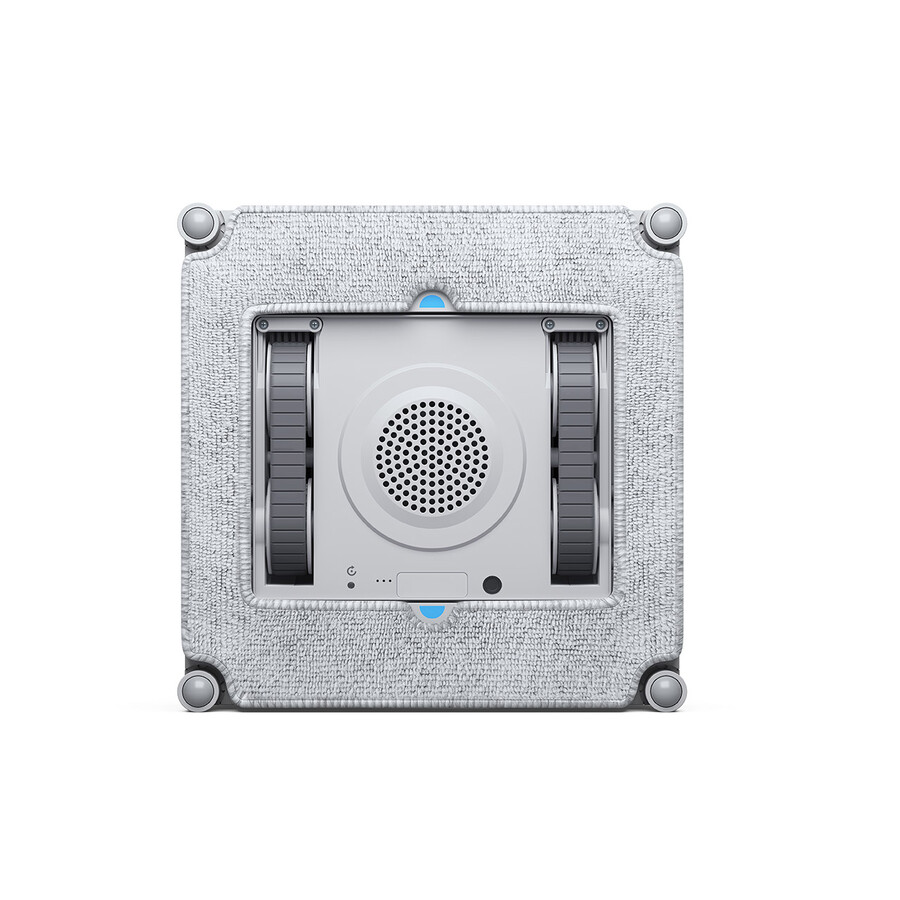 robot nettoyeur de vitres winbot mini gain de place pulvérisation ultrasonique nettoyage des bords